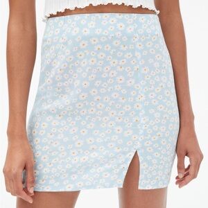 Aeropostale Blue and White Mini Pencil Skirt Casual